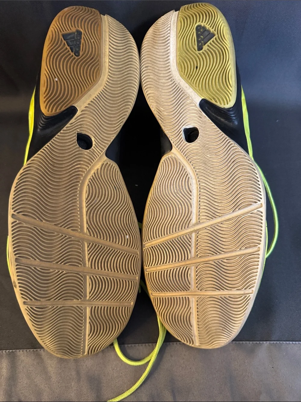 Adidas Sprintweb fluorescent Yellow Hi-top Basketball shoes